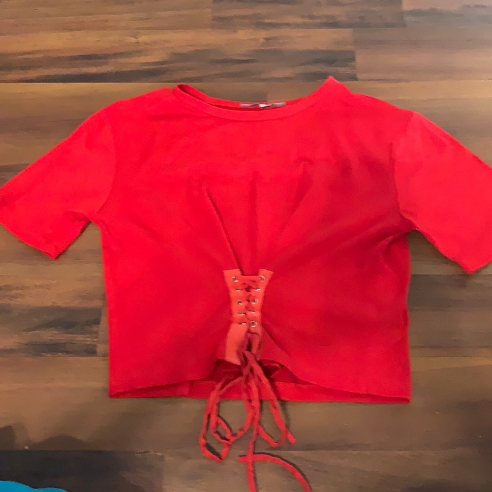 Semi-Cropped Corset Top